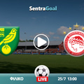 Νόριτς - Ολυμπιακός LIVE STREAMING ☑️ ΚΑΝΑΛΙ